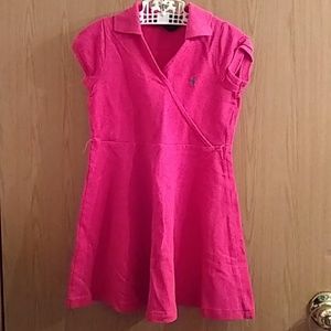 Pink Polo Dress